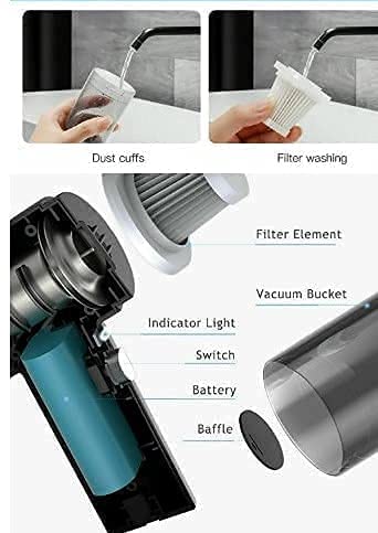 Vacuum Cleaner- Portable Air Duster Wireless