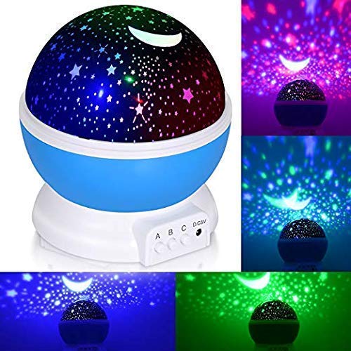Star Master Dream Color Changing Rotating Projection Lamp