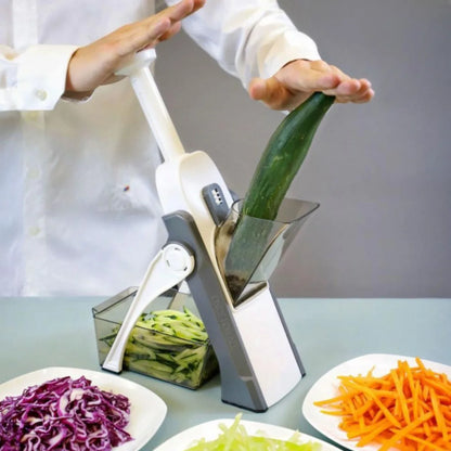 5 in 1 Manual Vegetable Cutter Slicer Vegetable Chopper Multi-function Slicer Mandoline Kitchen Home Fruit Kitchen Tool Gadget
