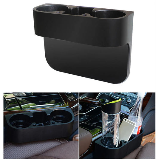 Deluxe and Durable Car Storage Box: Adjustable Sections, Cup Holder & Perfect for Seat Middle Gap Storage - Maintain Your Car Cl