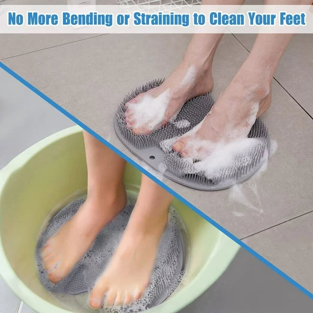 Silicone Multiuse Scrubber For Bath, Foot